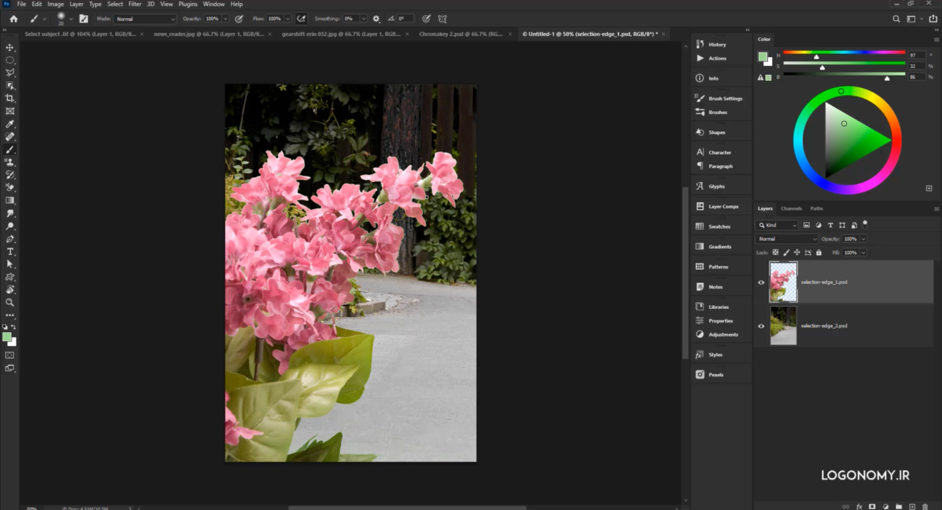 آشنایی با ابزار Color Range برای حذف پس زمینه تصاویر در برنامه فتوشاپ